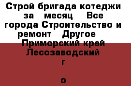 Строй.бригада котеджи за 1 месяц. - Все города Строительство и ремонт » Другое   . Приморский край,Лесозаводский г. о. 